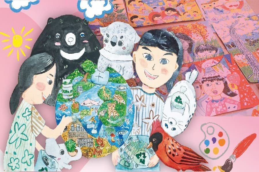 畫媽咪．愛地球！聯邦銀行兒童環保繪圖比賽開跑 