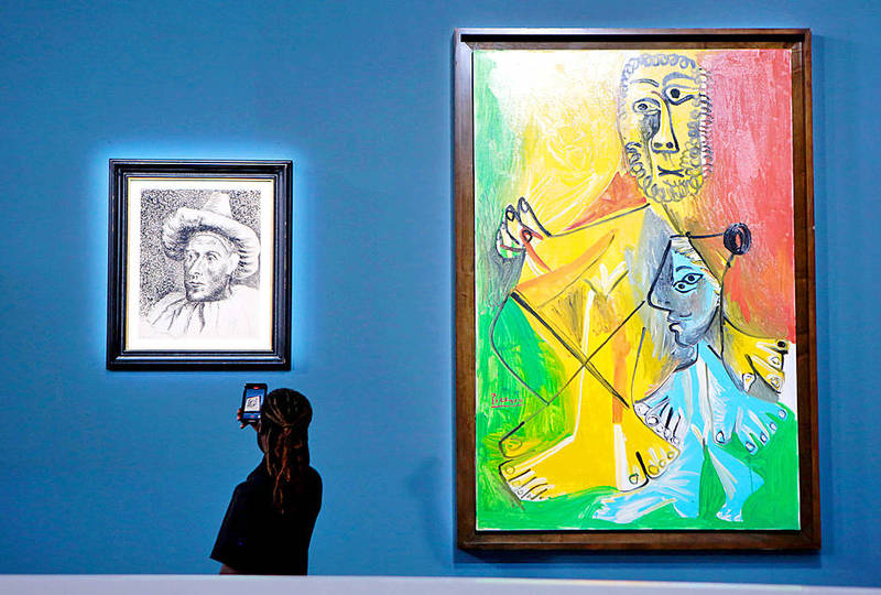 《TAIPEI TIMES》 Picasso artworks in Las Vegas fetch over US$100m 《TAIPEI TIMES》 Picasso artworks in Las Vegas fetch over US$100m