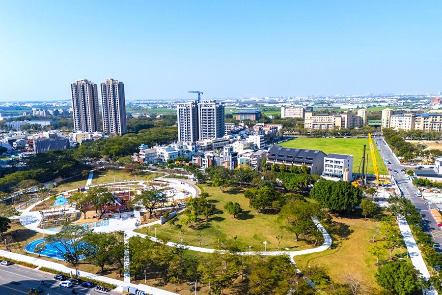 萬坪藍田公園首排景觀宅  這家台灣誠信建商品牌加分