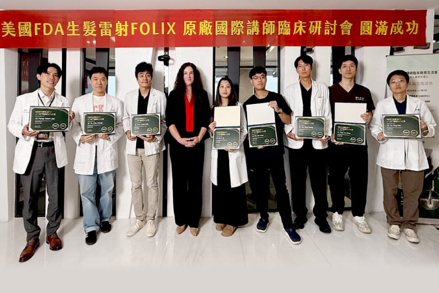 全球首款FDA生髮適應症雷射登台　絲凱鉑診所接軌國際新技術