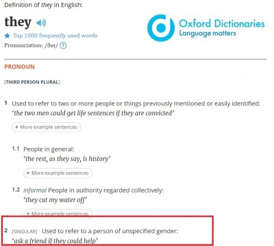 自由開講》老派詞典，新增跨性別新字