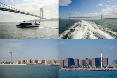 紐約地途》城市裡的海上巡航：Rockaway Ferry