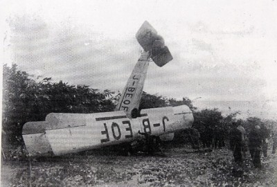 台灣回憶探險團》1934.11.3 一等飛行士楊清溪墜機身亡
