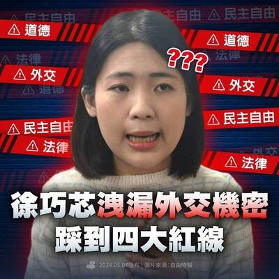 自由開講》窮寇徐巧芯