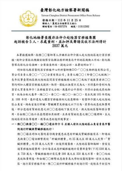 一個律師的筆記本》高調赴中移植 有想過器官哪來的嗎？