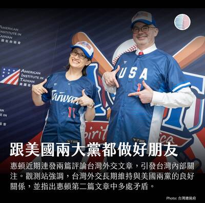 美台觀測站》台灣要跟美國兩大黨都做好朋友