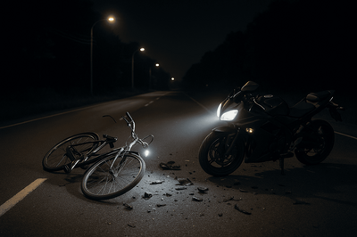 法操》【司想評論】反應時間只有1秒！ 騎士撞死逆向婦人 法院：無過失