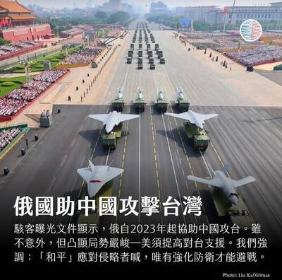 美台觀測站》駭客組織曝光機密文件：俄國正協助中國強化攻台能力