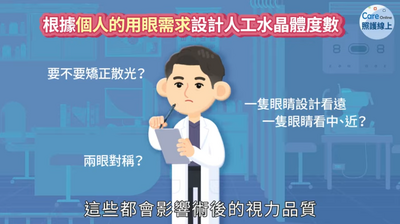 照護線上》白內障手術再進化！飛秒雷射白內障手術，提升精準度與安全性