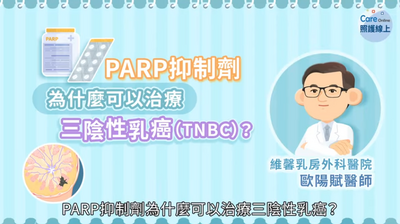 照護線上》乳癌BRCA基因檢測與PARP抑制劑