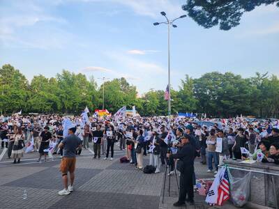 「釜」看台灣》韓國投票紙風波延燒之二：示威現場的韓國反中情緒與台灣（上）