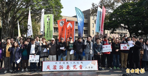 超過百人因為佔領運動被起訴了。(資料照,記者廖振輝攝) 超過百人因為佔領運動被起訴了。(資料照,記者廖振輝攝)