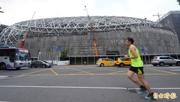 大巨蛋。（資料照，記者張嘉明攝）