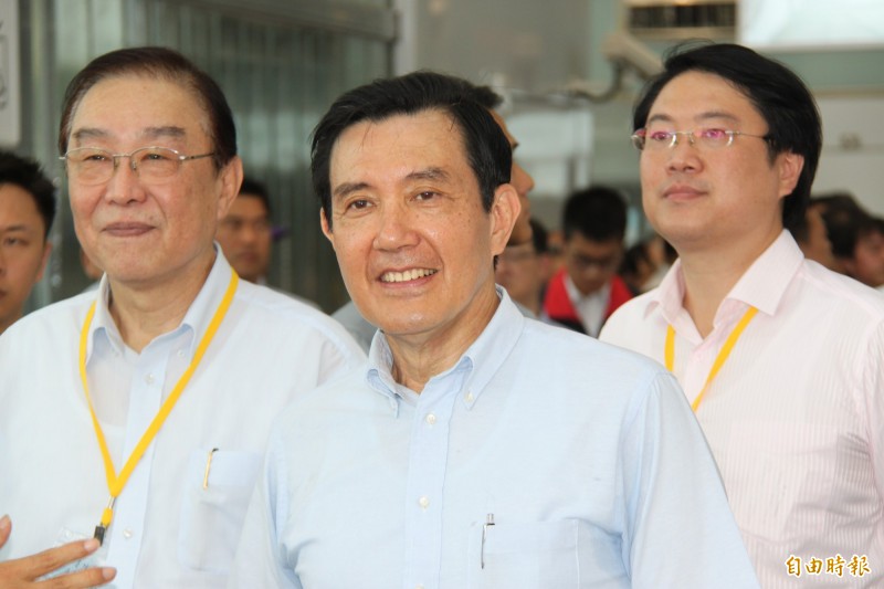 國民黨要跟深藍軍的新黨結合，就是要讓國民黨深藍軍化。（記者林欣漢攝）