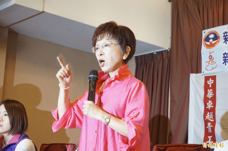 本月19日的國民黨黨代表大會，若確定由洪秀柱出馬角逐總統，而2016大選將會是一場提前開打的統獨公投，勢必讓北京當局感到緊張。（記者張安蕎攝）