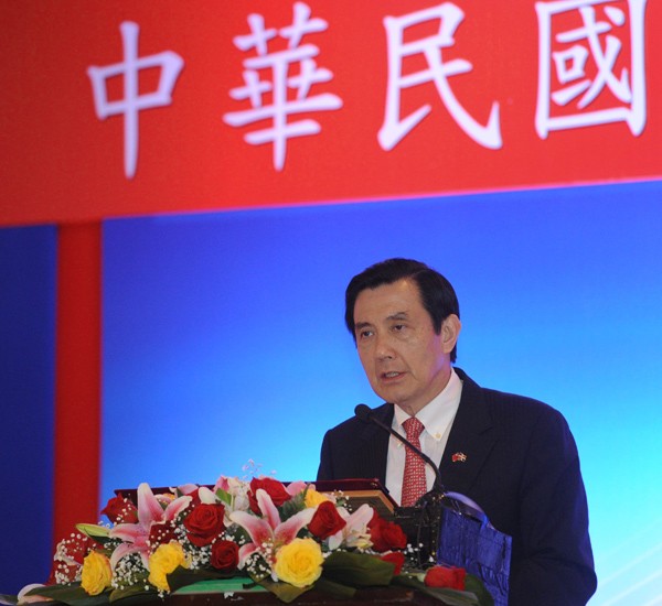 總統馬英九。（中央社）