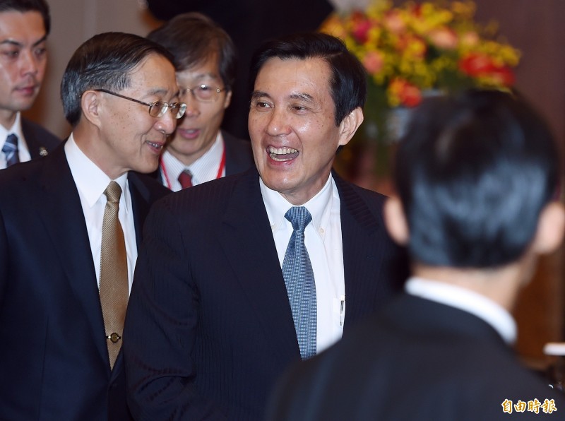 馬英九總統投書美國報紙，表示釣魚台是中華民國領土。（記者廖振輝攝）