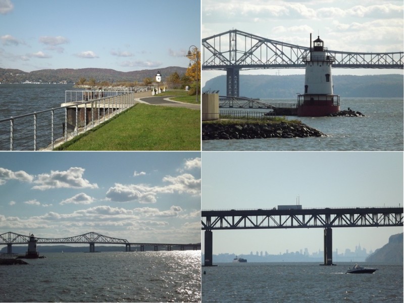 位於哈德遜河畔的Kingsland Point Country Park可以欣賞壯闊的哈德遜河景，天氣好時可以直接看到30英里外的曼哈頓建築。（圖：作者提供）