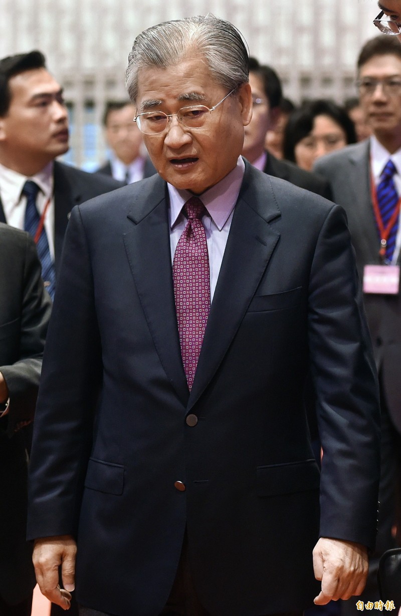 蔡英文主席領導民進黨贏得2016年總統大選、國會單獨過半後，毛治國院長提出總辭（資料照，記者廖振輝攝）