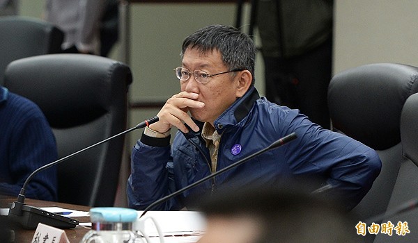 有周刊民調，台北市長柯文哲施政滿意度僅剩42.4％，不滿意度則增加到39.1％。（資料照，記者林正堃攝）