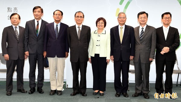 準閣揆林全昨日宣布內閣第二波閣員人選。（記者朱沛雄攝）