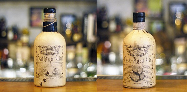 Amplefoth Bathtub Gin與Cask Aged Gin。（圖：La Petite Chambre 小房間）