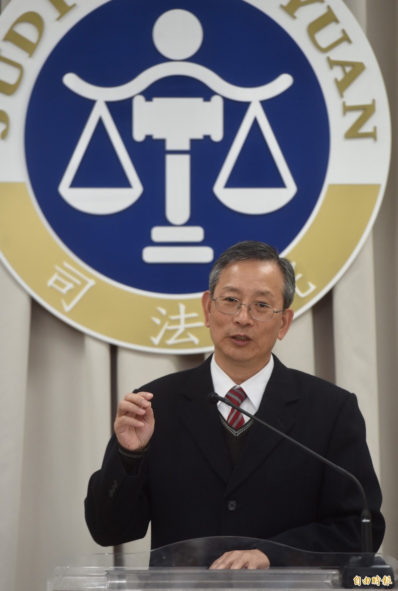 司法院秘書長呂太郎18日召開司法改革記者會，提堅守人權保障價值、確保司法正義實現、建構弱勢友善審判程序等七大改革方案。（資料照，記者簡榮豐攝）
