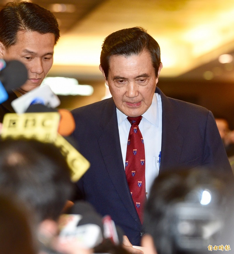 北檢以公務員洩漏國防以外機密、無故洩漏監聽通訊秘密資料及濫用個人資料等罪嫌，起訴前總統馬英九。（資料照，記者羅沛德攝）