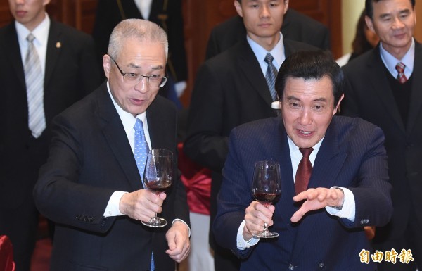 國民黨主席選舉即將辦理登記，「紅白對抗」應該還是主軸，其他跑得也很勤快的候選人，就當作陪榜吧！（資料照，記者劉信德攝）