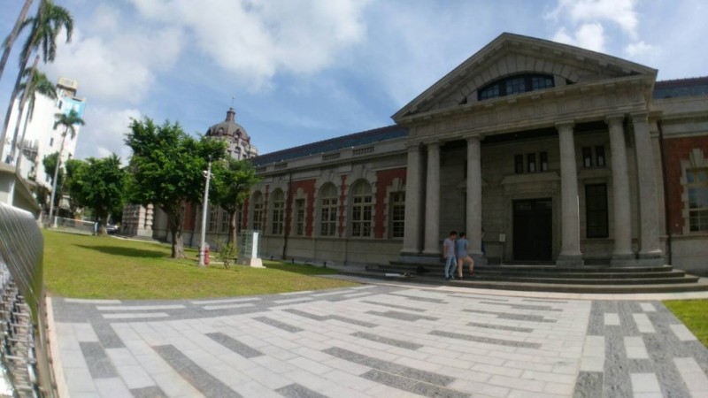 日治初期台南地方法院外觀。