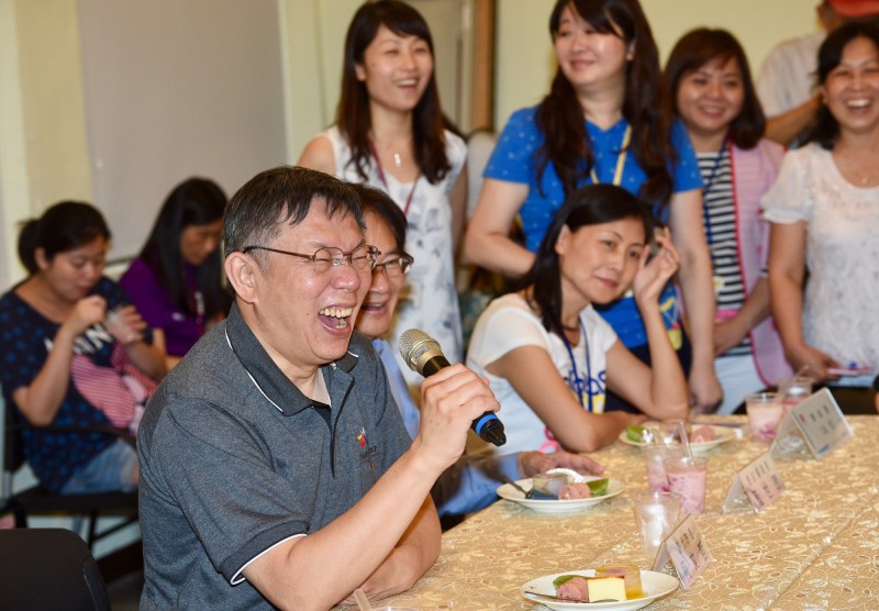 柯P說：「你要一例一休，就永遠成不了大氣候」。（資料照，記者羅沛德攝）