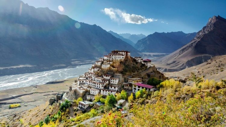 （古時藏文化小王國 － Spiti。圖片來源：https://goo.gl/eVJLgu）