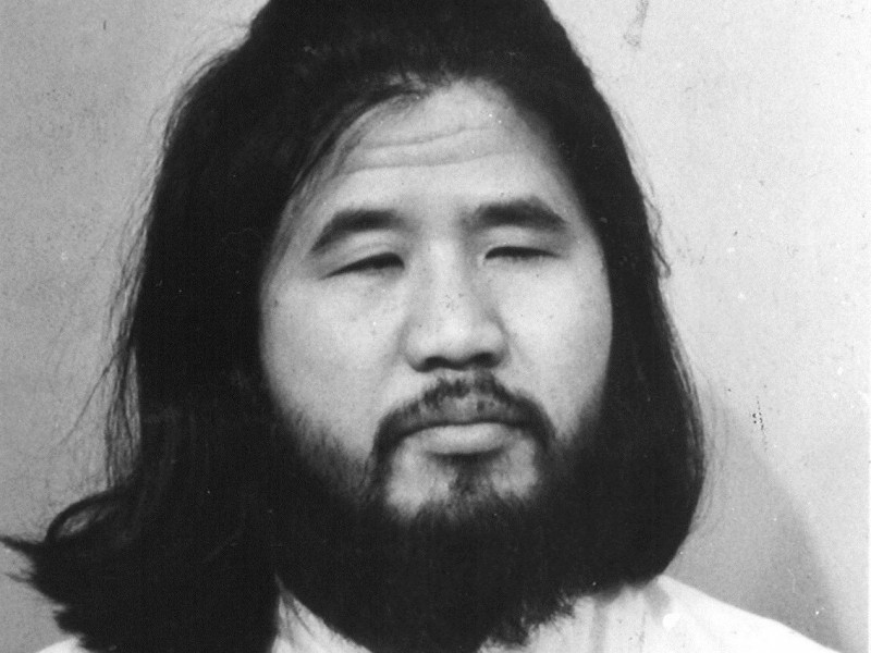 奧姆真理教教主麻原彰晃 （圖片來自日刊大眾）