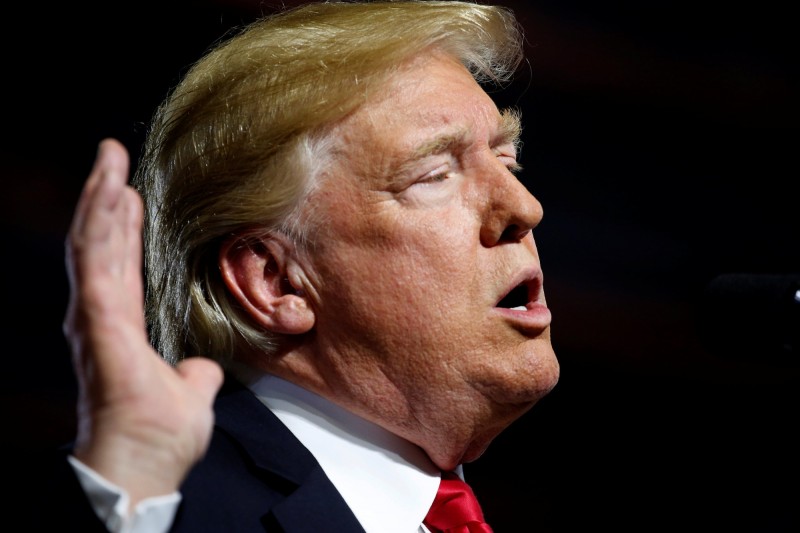 川普直搗中國經濟要害，以實擊虛，中國只能被動因應。（路透社資料照）