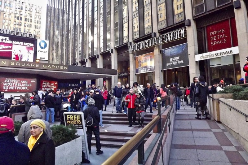 紐約尼克隊主場Madison Square Garden租約到2023年結束，市政府將不再續約，在那之前或許是現在老闆將尼克隊脫手的一個機會。（圖：作者提供）