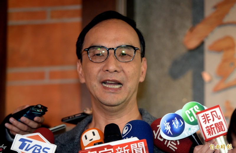 在藍營可能的總統參選人中，早先以朱立倫呼聲最高。（本報資料照）