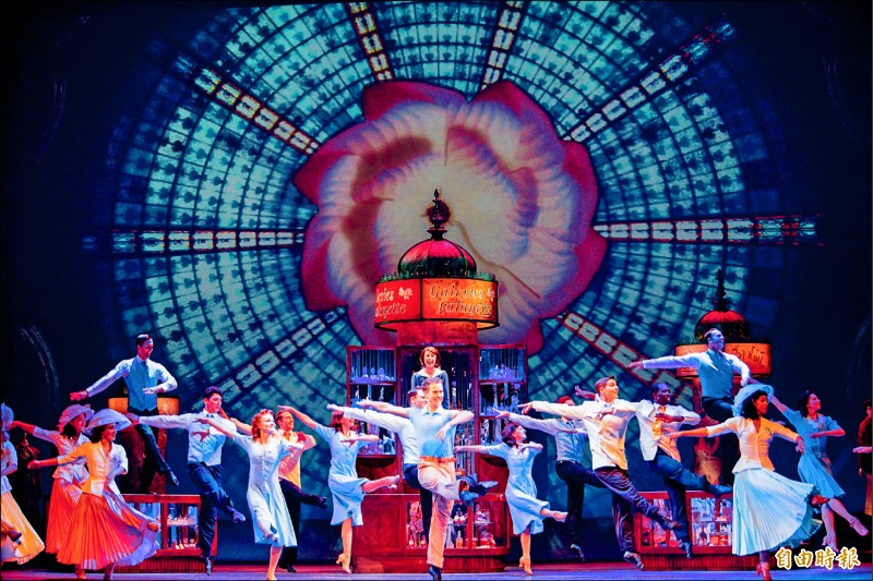 《一個美國人在巴黎》來台8場演出創完售佳績。（記者何宗翰攝）