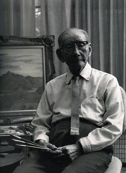 臺灣文化創意產業之父 顏水龍先生。（圖片來源：文化部《台灣網路美術館》網站）