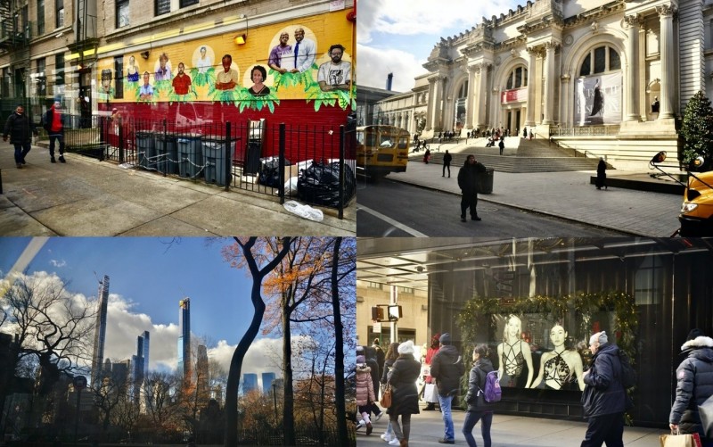 紐約市公車M2／M3路線幾乎縱貫整個曼哈頓，行經多個不同族裔社區和觀光景點。說是一個深入觀察紐約的觀光巴士也不為過。（圖：作者提供）