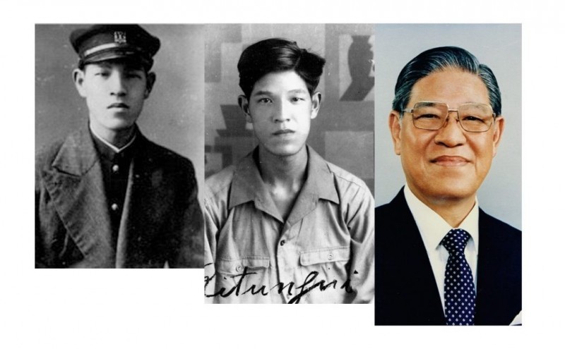 前總統李登輝。（台灣回憶探險團提供）