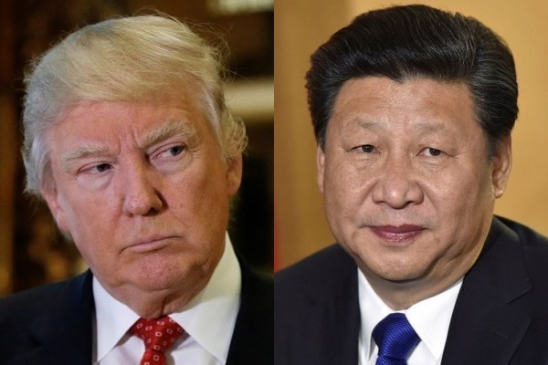 美國總統川普與中國領導人習近平。（路透社）