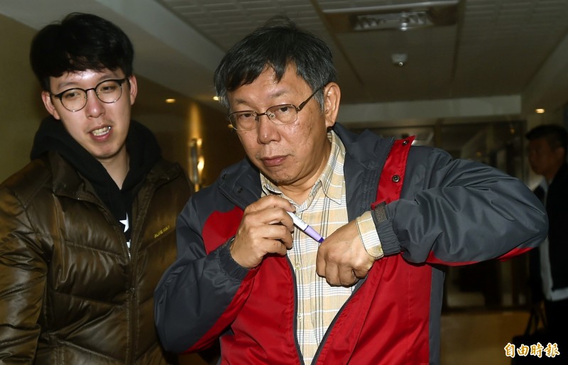 柯文哲很可能成為北京在對台工作上，除國民黨等泛藍勢力之外「新的重要戰略支點」。（資料照）