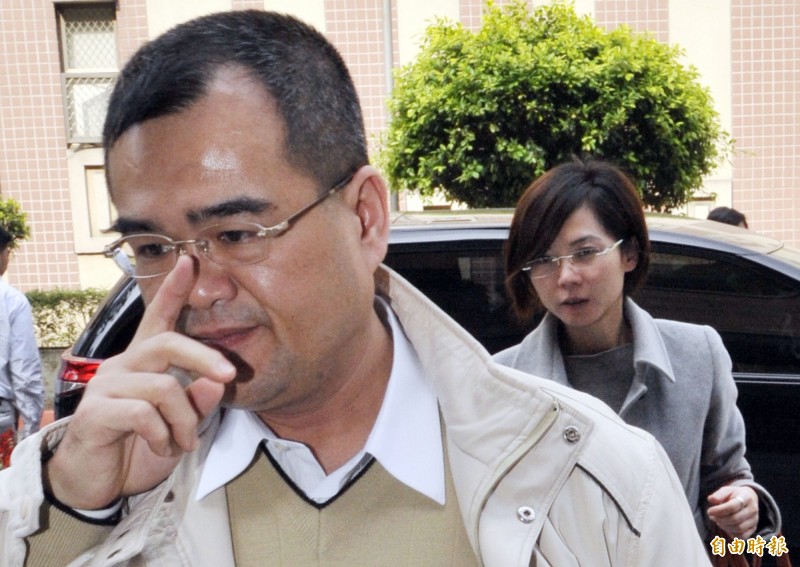 前行政院秘書長林益世（左）於本月14日獲准假釋。（資料照）