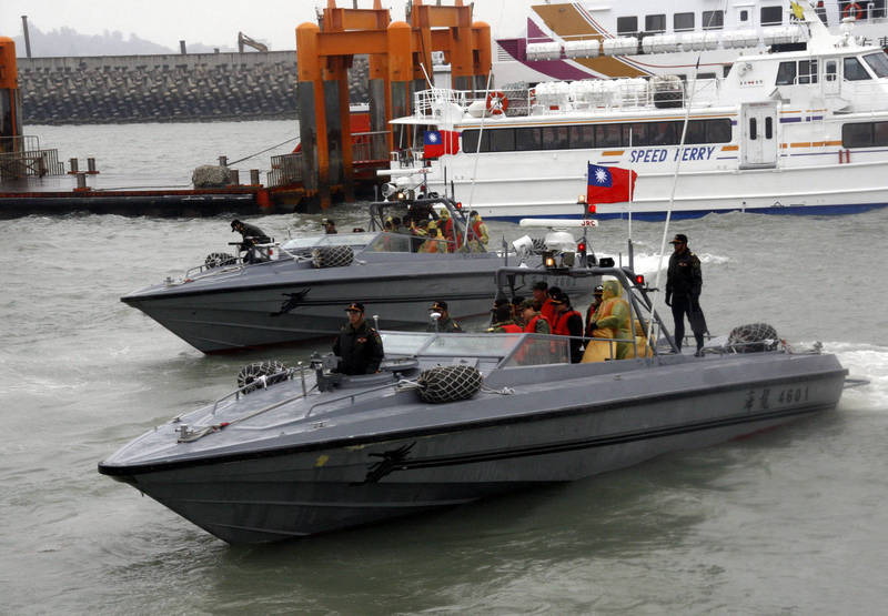 海龍快艇示意圖。（中央社資料照）