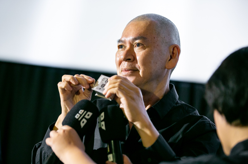 少，即是多，音樂只要聽見心坎裡，小曲清唱，也有餘韻無窮，這個音樂魔法，蔡明亮明白。（照片取自台北電影節臉書，攝影Gelée Lai）