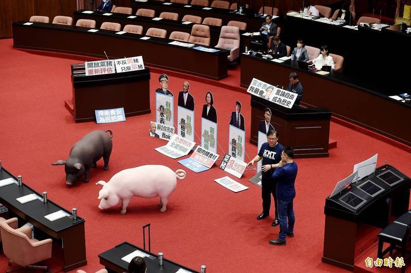 立法院國民黨團12度杯葛行政院長蘇貞昌上台進行施政報告。（資料照）