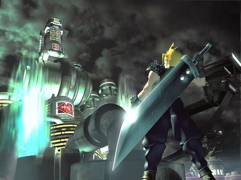 FF7在PS上推出，堪稱1990年代中期電子遊戲領域最重大的事件，對家用電玩市場的版圖消長影響深遠。（網路）