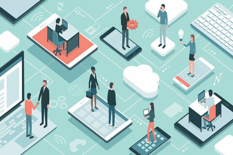 廣義來看，不在籍投票的相關研究可以從「數位治理」的相關討論來做分析。（圖片來源：Digital Future：https://bit.ly/3sYhRKO）