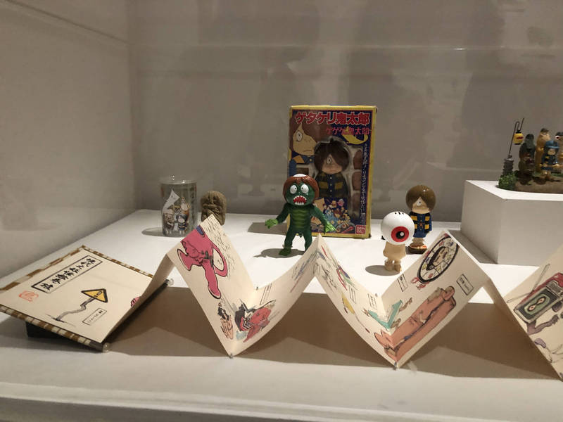【圖5】法國展品：日本鬼太郎相關物件。