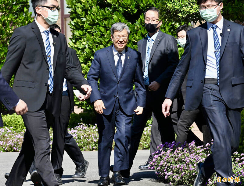 行政院31日舉行「聯合交接典禮」，新任院長陳建仁正式上任。（資料照）
